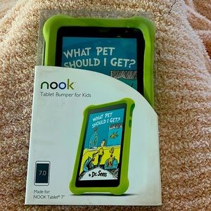 Nook Tablet Bumper for Kids made for Nook Tablet 7”